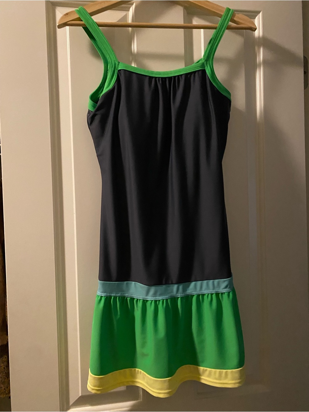 PRANA Swim/Cover-up Sporty Dress with a Built-in Bra